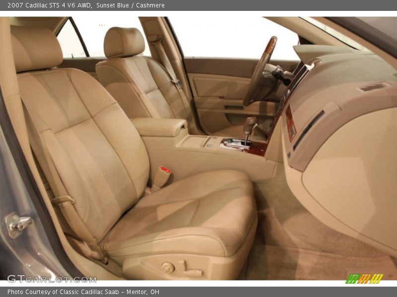 Sunset Blue / Cashmere 2007 Cadillac STS 4 V6 AWD