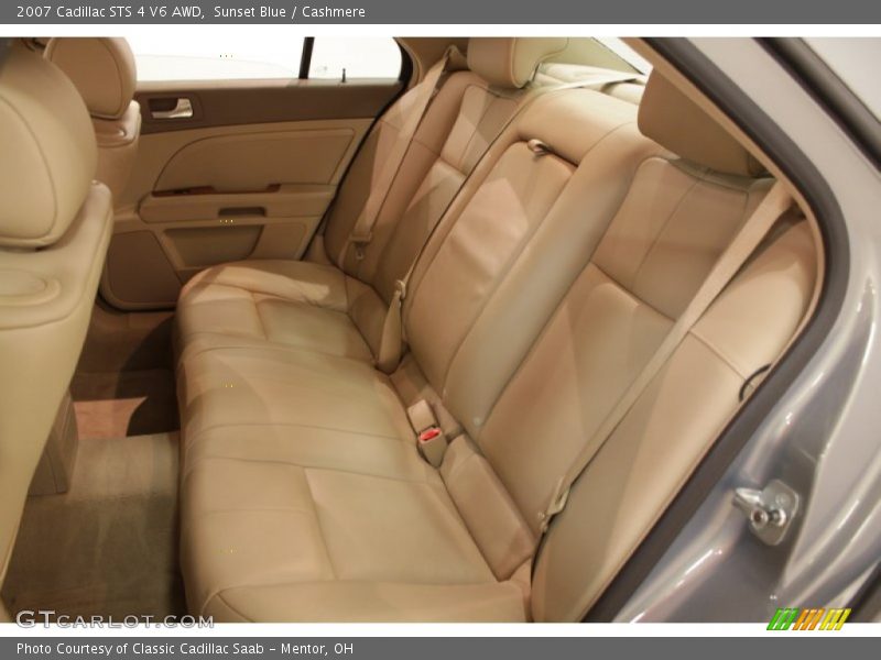 Sunset Blue / Cashmere 2007 Cadillac STS 4 V6 AWD