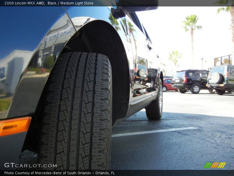 Black / Medium Light Stone 2009 Lincoln MKX AWD