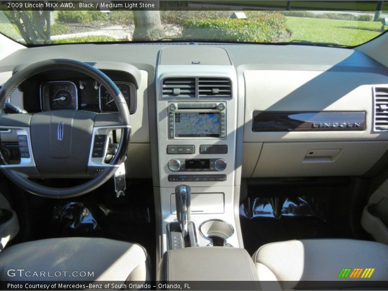 Black / Medium Light Stone 2009 Lincoln MKX AWD