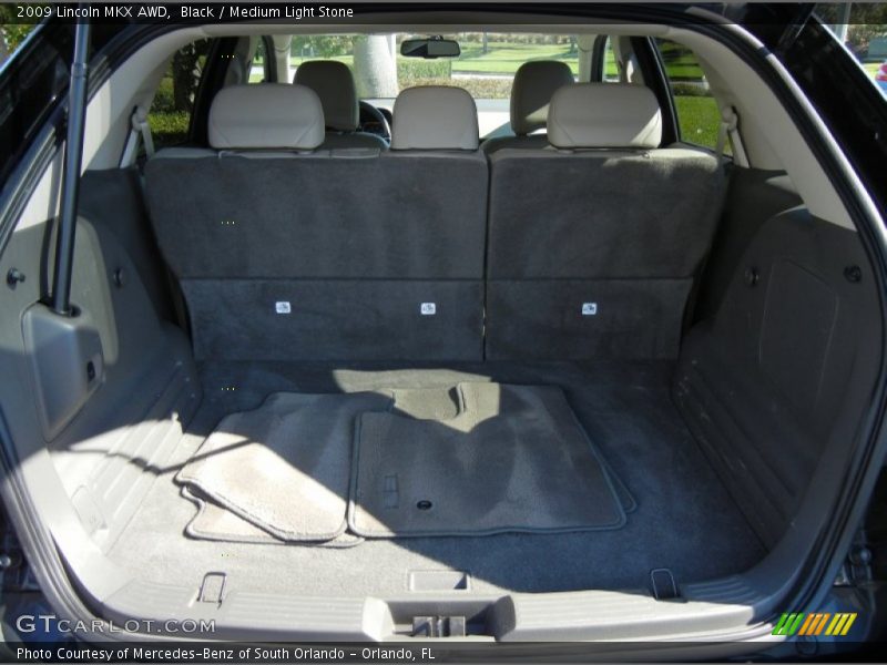 Black / Medium Light Stone 2009 Lincoln MKX AWD