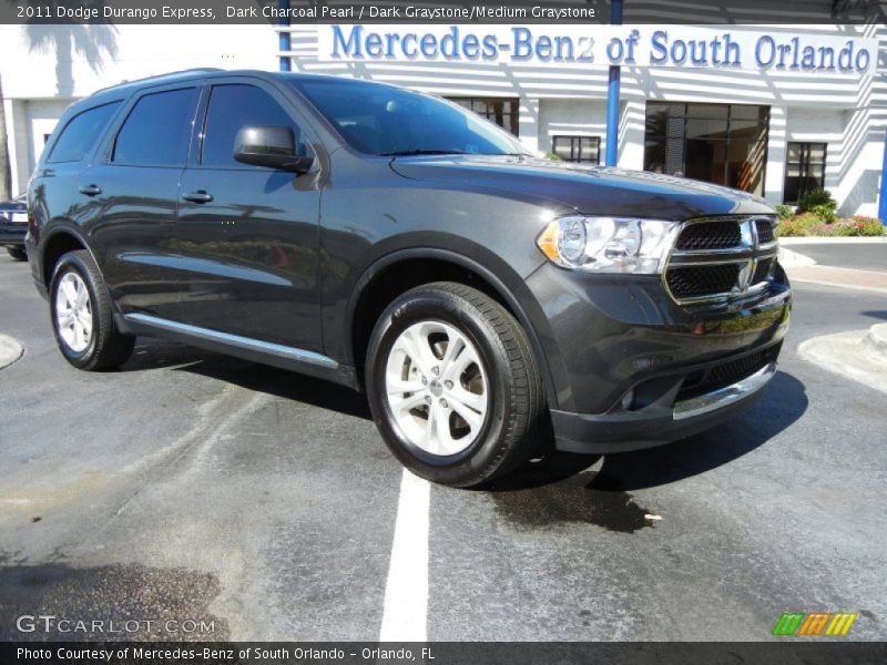 Dark Charcoal Pearl / Dark Graystone/Medium Graystone 2011 Dodge Durango Express