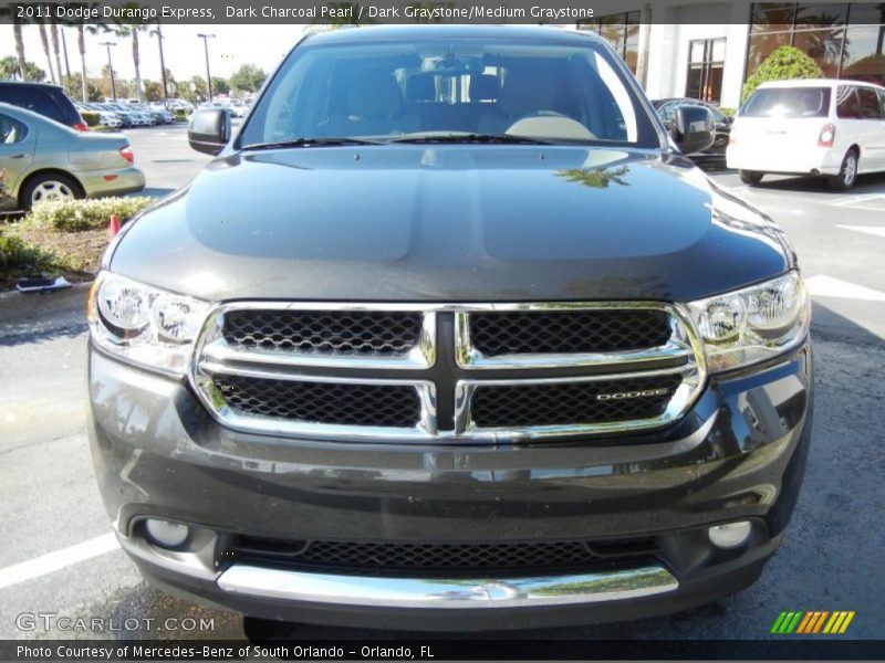 Dark Charcoal Pearl / Dark Graystone/Medium Graystone 2011 Dodge Durango Express