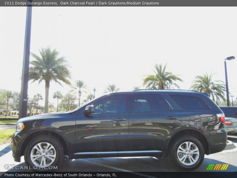 Dark Charcoal Pearl / Dark Graystone/Medium Graystone 2011 Dodge Durango Express