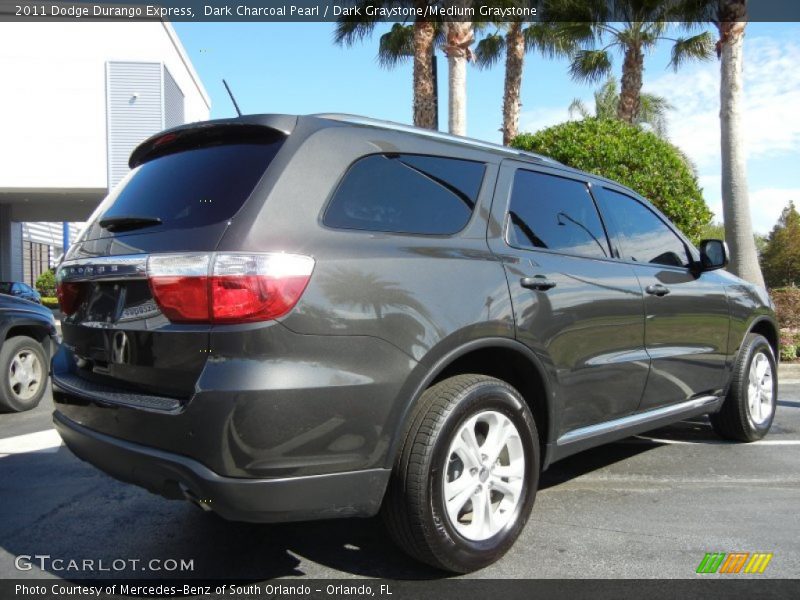 Dark Charcoal Pearl / Dark Graystone/Medium Graystone 2011 Dodge Durango Express