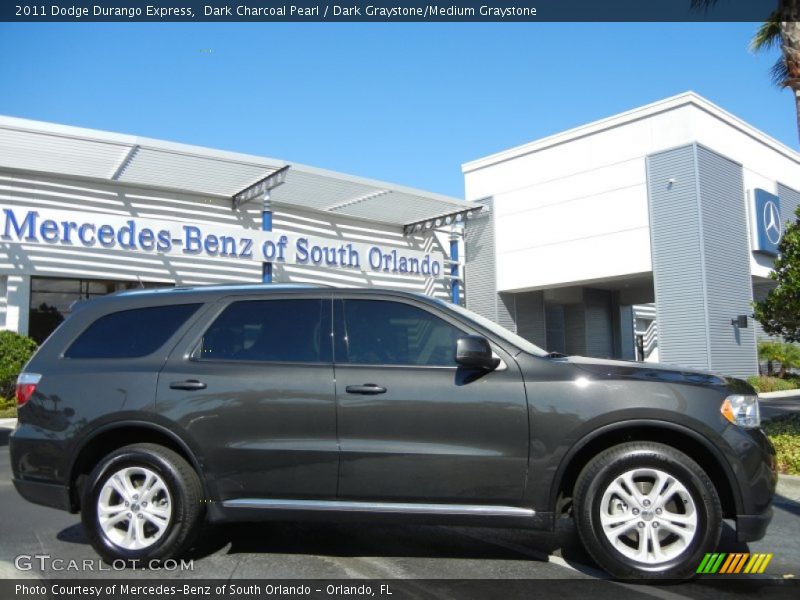 Dark Charcoal Pearl / Dark Graystone/Medium Graystone 2011 Dodge Durango Express