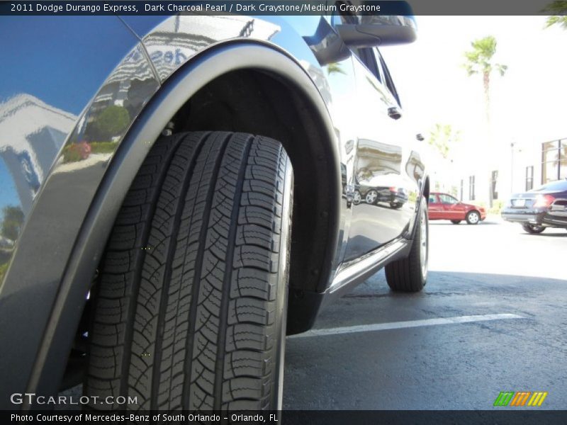 Dark Charcoal Pearl / Dark Graystone/Medium Graystone 2011 Dodge Durango Express