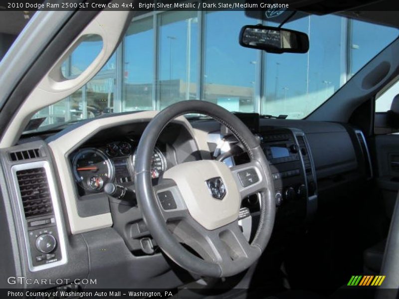 Bright Silver Metallic / Dark Slate/Medium Graystone 2010 Dodge Ram 2500 SLT Crew Cab 4x4