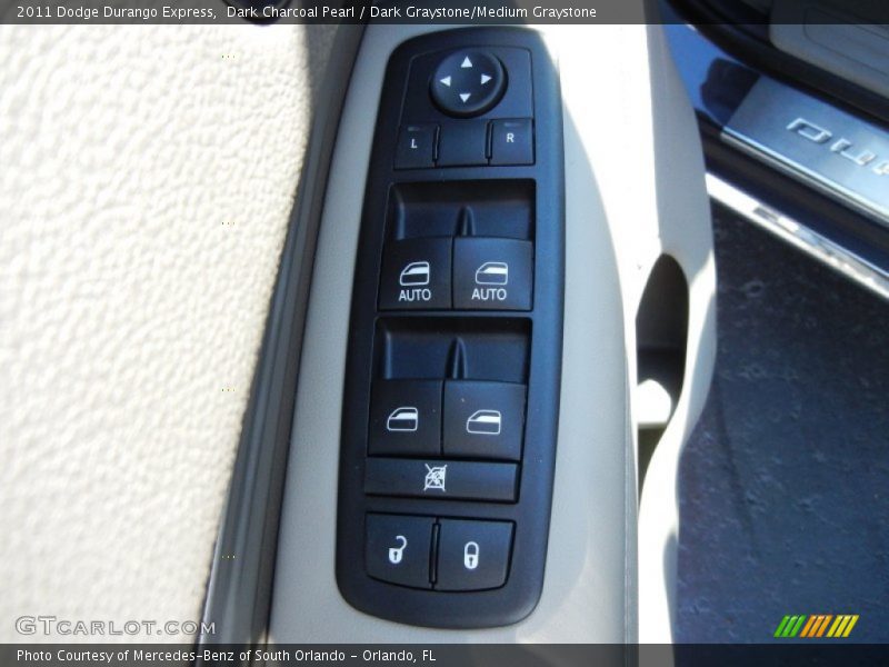 Dark Charcoal Pearl / Dark Graystone/Medium Graystone 2011 Dodge Durango Express