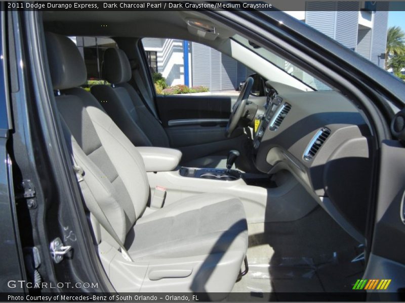 Dark Charcoal Pearl / Dark Graystone/Medium Graystone 2011 Dodge Durango Express