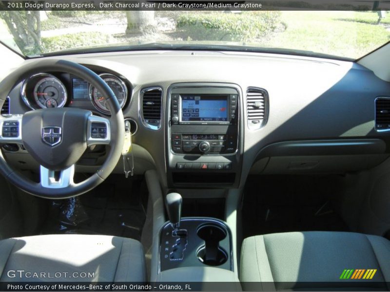 Dark Charcoal Pearl / Dark Graystone/Medium Graystone 2011 Dodge Durango Express