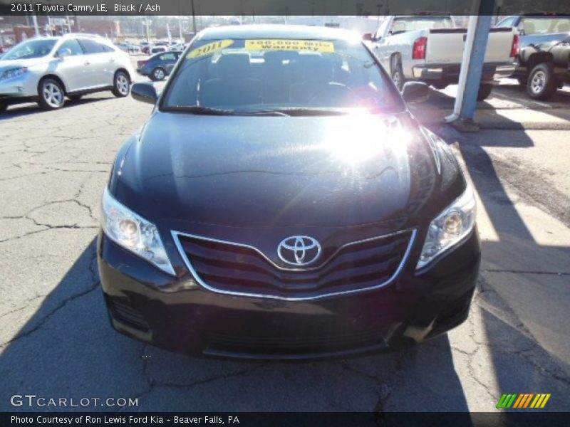 Black / Ash 2011 Toyota Camry LE