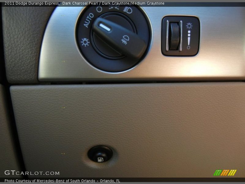 Dark Charcoal Pearl / Dark Graystone/Medium Graystone 2011 Dodge Durango Express