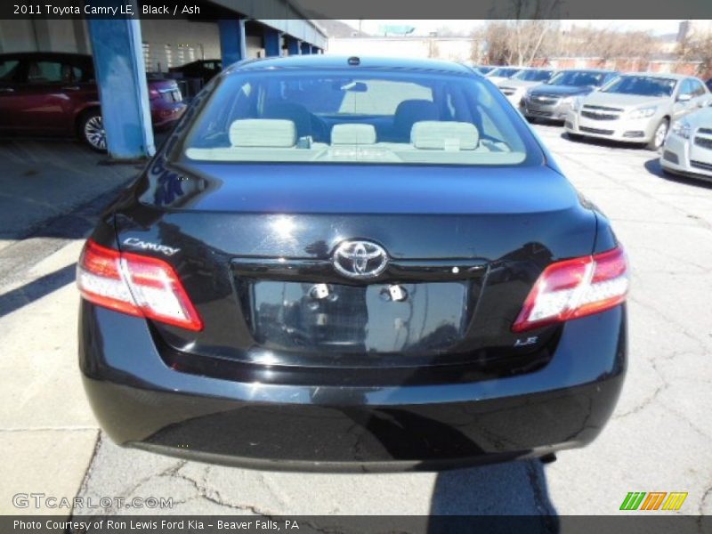 Black / Ash 2011 Toyota Camry LE