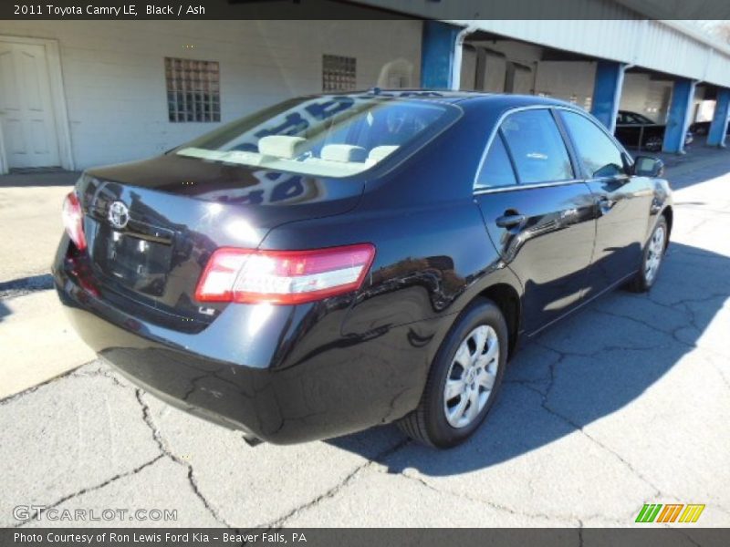 Black / Ash 2011 Toyota Camry LE