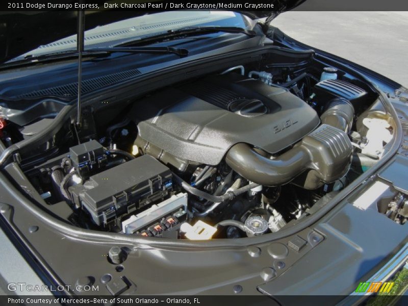 Dark Charcoal Pearl / Dark Graystone/Medium Graystone 2011 Dodge Durango Express