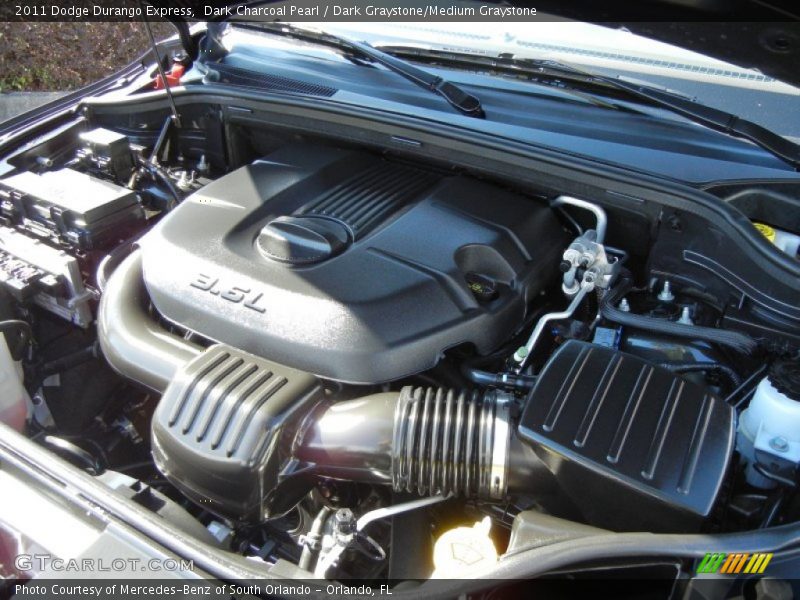 Dark Charcoal Pearl / Dark Graystone/Medium Graystone 2011 Dodge Durango Express