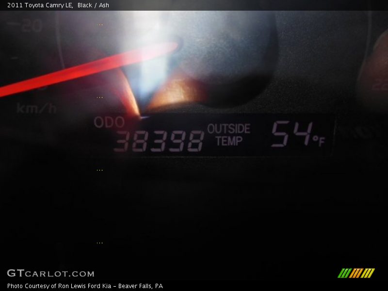 Black / Ash 2011 Toyota Camry LE