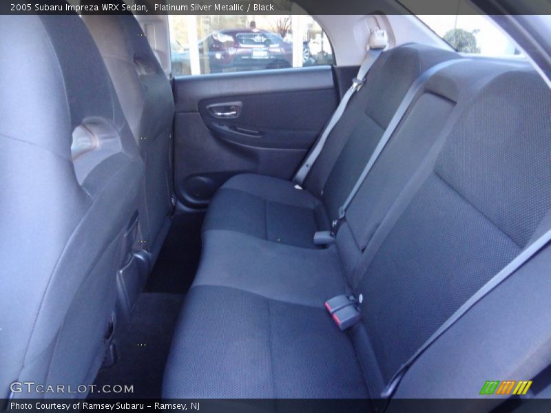 Platinum Silver Metallic / Black 2005 Subaru Impreza WRX Sedan
