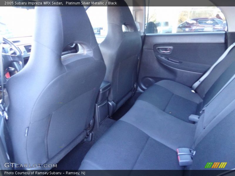 Platinum Silver Metallic / Black 2005 Subaru Impreza WRX Sedan