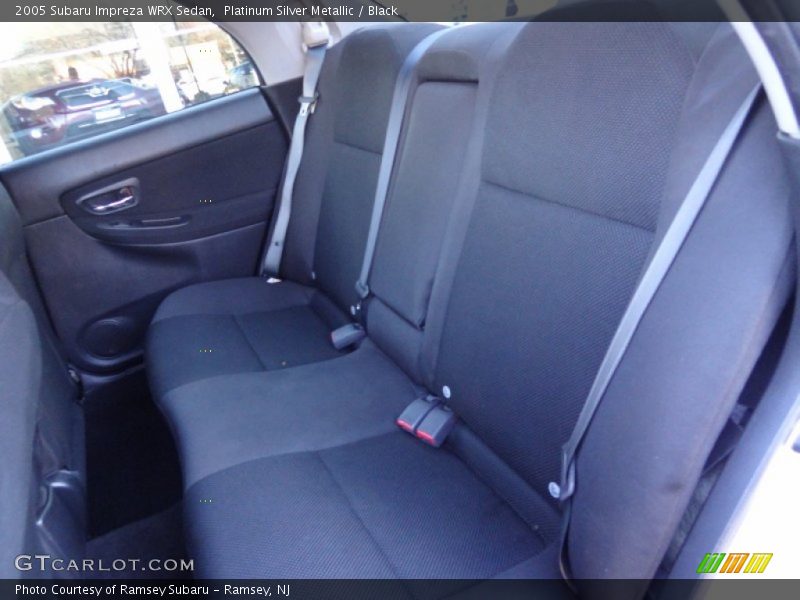 Platinum Silver Metallic / Black 2005 Subaru Impreza WRX Sedan