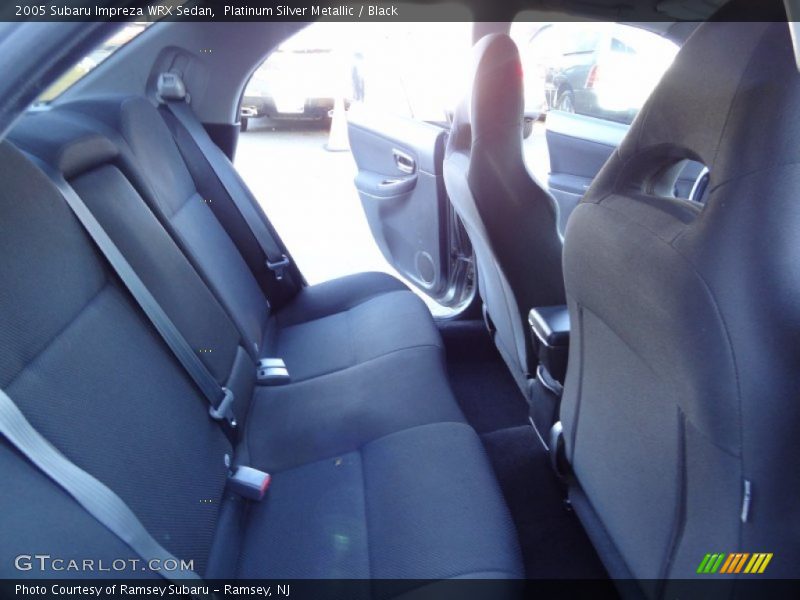 Platinum Silver Metallic / Black 2005 Subaru Impreza WRX Sedan