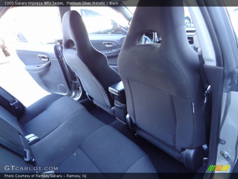 Platinum Silver Metallic / Black 2005 Subaru Impreza WRX Sedan