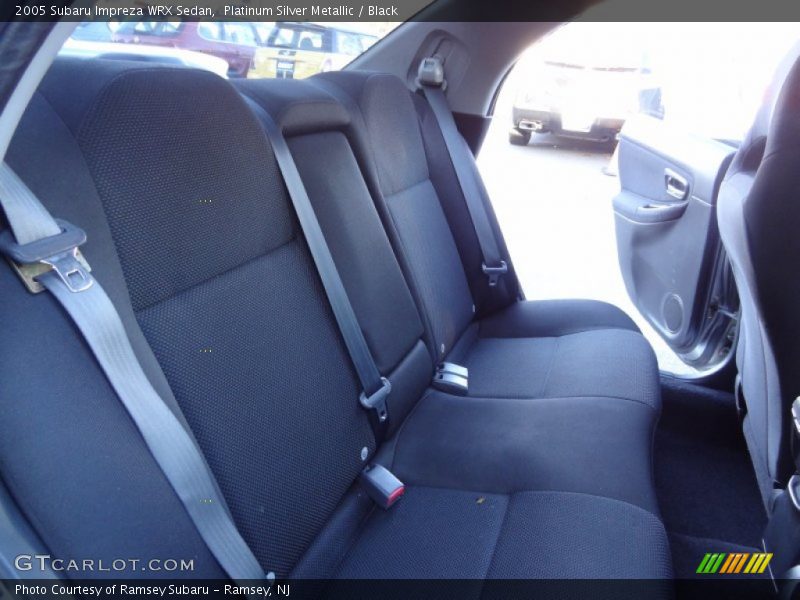 Platinum Silver Metallic / Black 2005 Subaru Impreza WRX Sedan