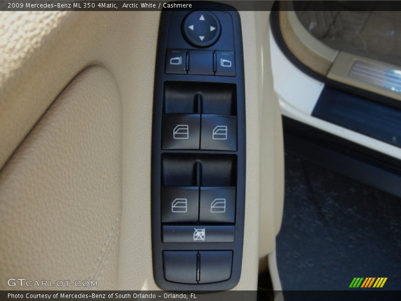 Arctic White / Cashmere 2009 Mercedes-Benz ML 350 4Matic