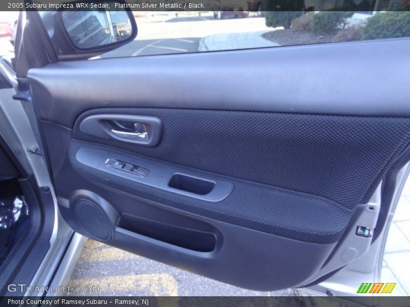 Platinum Silver Metallic / Black 2005 Subaru Impreza WRX Sedan