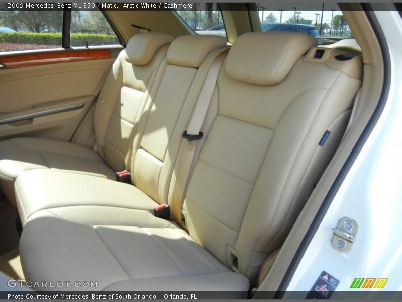 Arctic White / Cashmere 2009 Mercedes-Benz ML 350 4Matic