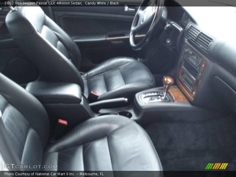 Candy White / Black 2002 Volkswagen Passat GLX 4Motion Sedan