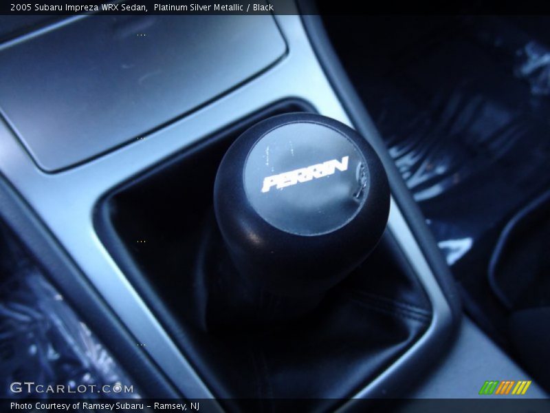 Platinum Silver Metallic / Black 2005 Subaru Impreza WRX Sedan