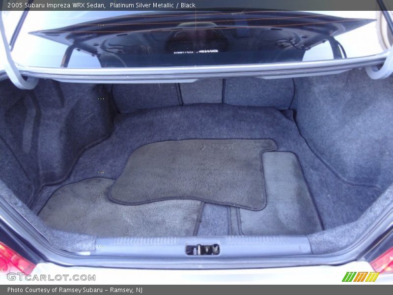 Platinum Silver Metallic / Black 2005 Subaru Impreza WRX Sedan
