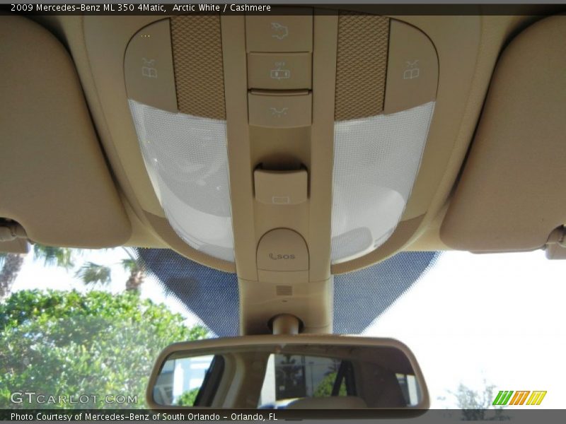 Arctic White / Cashmere 2009 Mercedes-Benz ML 350 4Matic
