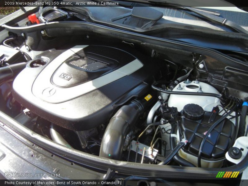 Arctic White / Cashmere 2009 Mercedes-Benz ML 350 4Matic