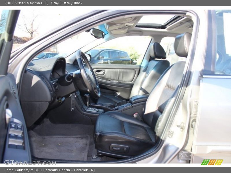 Gray Lustre / Black 2003 Nissan Maxima GLE