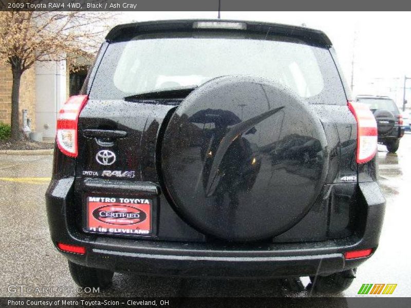 Black / Ash Gray 2009 Toyota RAV4 4WD