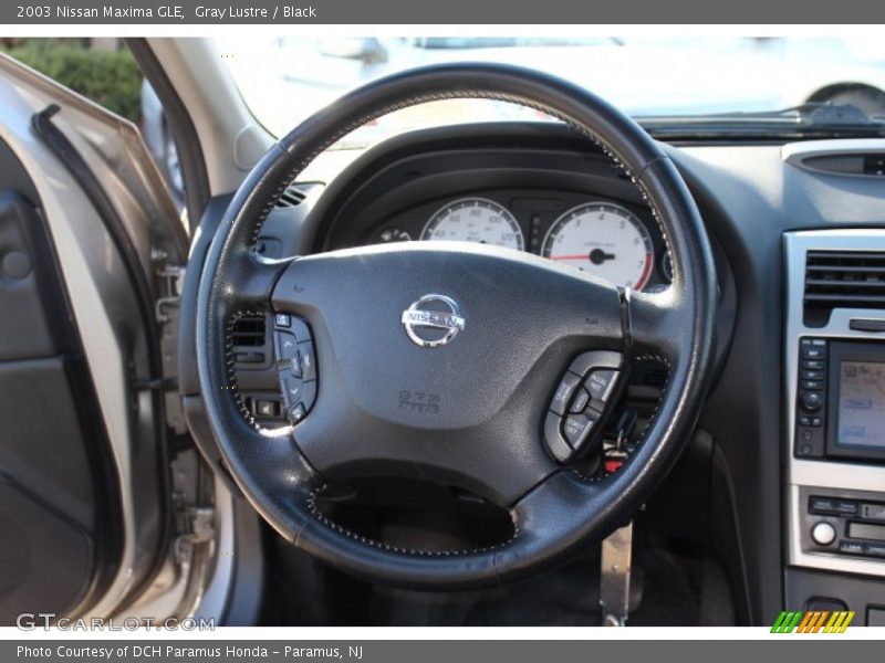 Gray Lustre / Black 2003 Nissan Maxima GLE