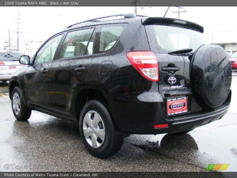 Black / Ash Gray 2009 Toyota RAV4 4WD