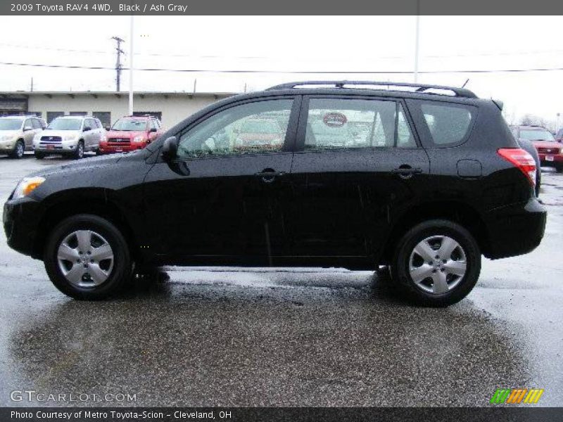Black / Ash Gray 2009 Toyota RAV4 4WD