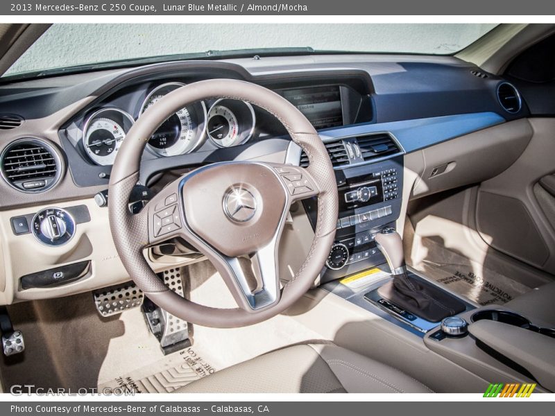 Dashboard of 2013 C 250 Coupe
