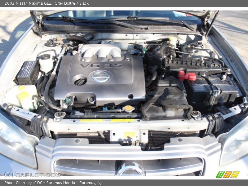 Gray Lustre / Black 2003 Nissan Maxima GLE