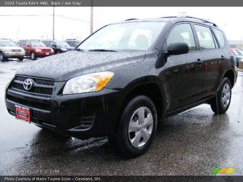 Black / Ash Gray 2009 Toyota RAV4 4WD