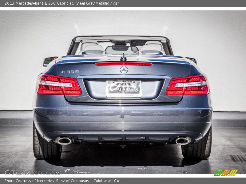 Steel Grey Metallic / Ash 2013 Mercedes-Benz E 350 Cabriolet