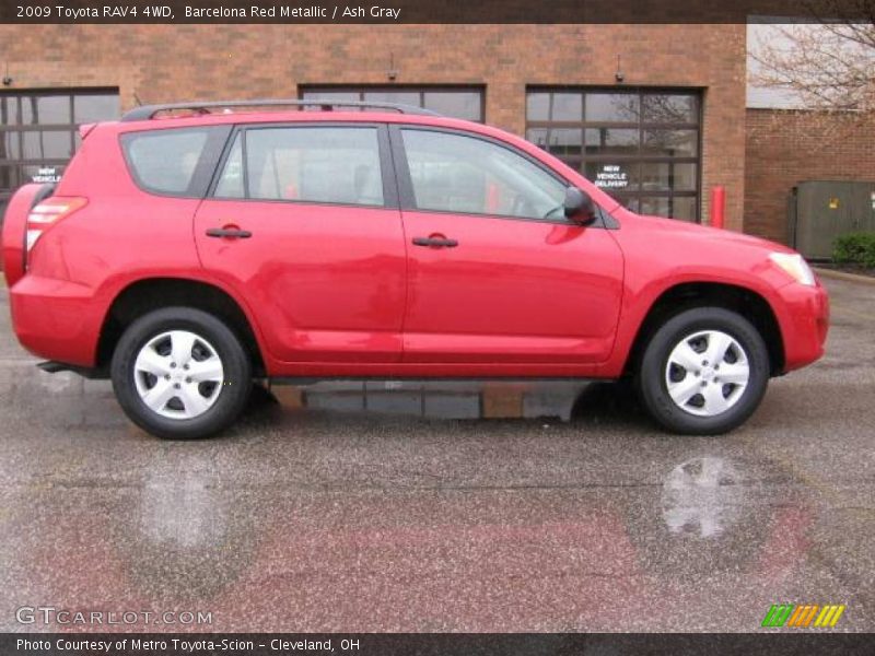 Barcelona Red Metallic / Ash Gray 2009 Toyota RAV4 4WD