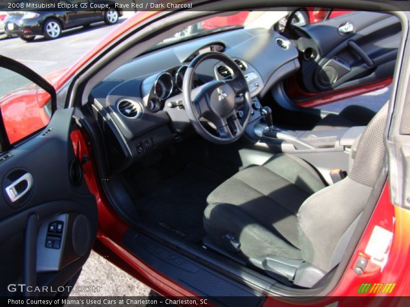Rave Red / Dark Charcoal 2008 Mitsubishi Eclipse GS Coupe
