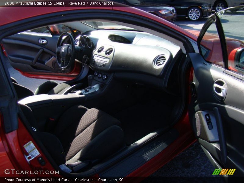 Rave Red / Dark Charcoal 2008 Mitsubishi Eclipse GS Coupe