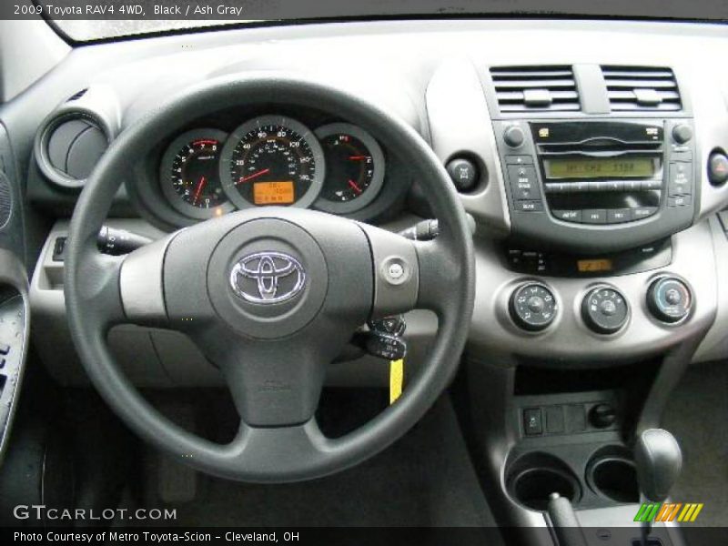 Black / Ash Gray 2009 Toyota RAV4 4WD