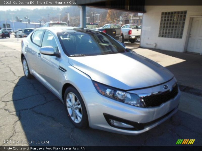 Bright Silver Metallic / Gray 2013 Kia Optima EX